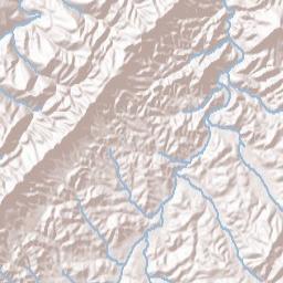 Wills Tennessee Terrain Map