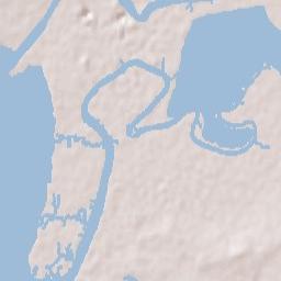 Puerto Real Terrain Map