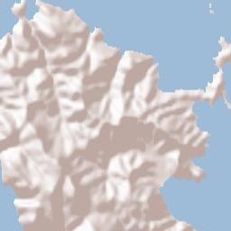 Astypálaia Terrain Map