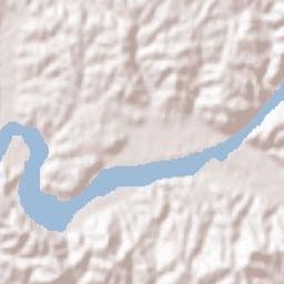 Andong-si Terrain Map
