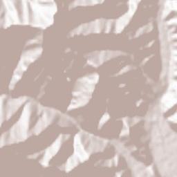 Ōmachi-shi Terrain Map