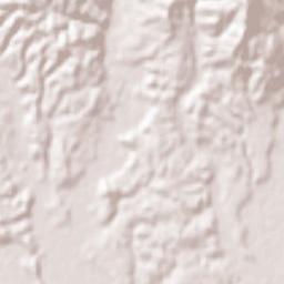 Hitachi-ota Terrain Map