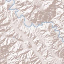 Pinnacles California Terrain Map