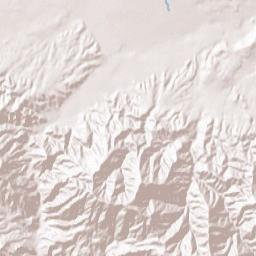 Panoche California Terrain Map