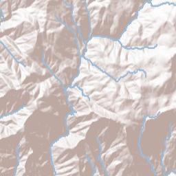 Pinewood California Terrain Map