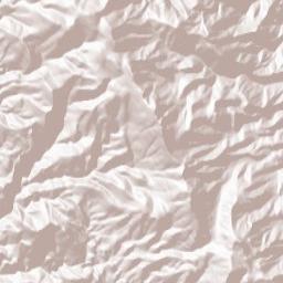 Cerro Gordo Road California America Terrain Map