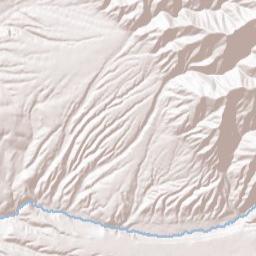 Taos County Terrain Map