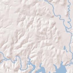 Barnsdall Terrain Map