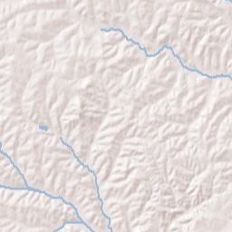 Warm Springs Arkansas Terrain Map