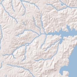 Oak Wood Estates Tennessee Terrain Map