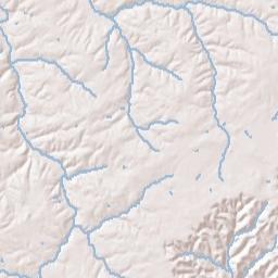 White House Tennessee Terrain Map