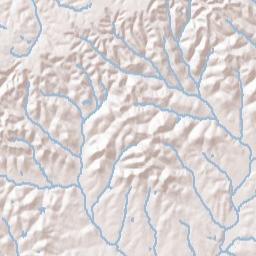 Rock Bridge Tennessee Terrain Map