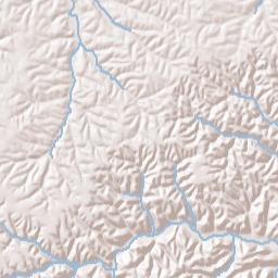 Jenkins Village Tennessee Terrain Map
