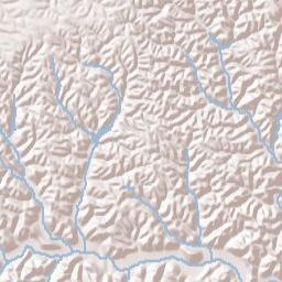 North Springs Tennessee Terrain Map