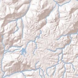 Squirrel Flat Tennessee Terrain Map