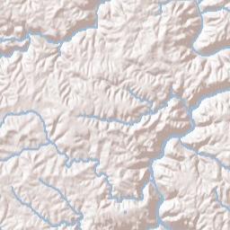 Leatherwood Rd, Big South Fork National River and Recreation  Terrain Map