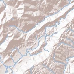 Elk Valley Tennessee Terrain Map