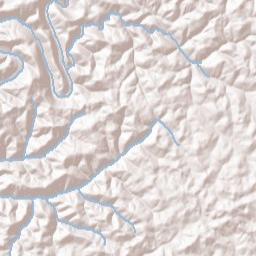 Vancel Mill Tennessee Terrain Map