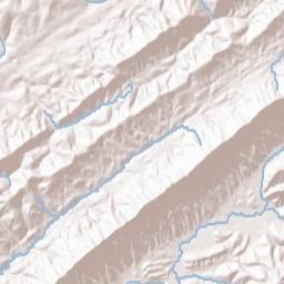 Ritchie Tennessee Terrain Map