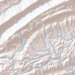 Xenophon Tennessee Terrain Map