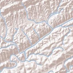 Luther Tennessee Terrain Map