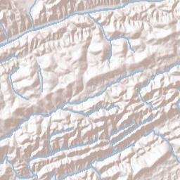 Trent Valley Tennessee Terrain Map