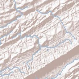 Murrelltown Tennessee Terrain Map