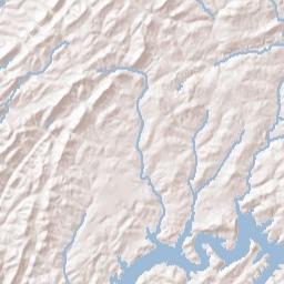 Holston Tennessee Terrain Map