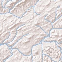 Windy Hill Tennessee Terrain Map