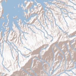 Buladeen Tennessee Terrain Map