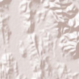 Boeun-gun Terrain Map