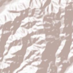 Kiryū Shi Terrain Map