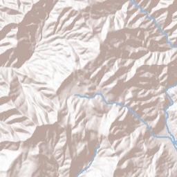 Kaweah California Terrain Map