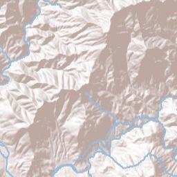 45383 N Fork Dr Three Rivers, California Terrain Map
