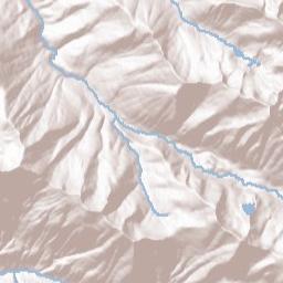 Silver City California Terrain Map