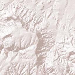 Chilchinbito Arizona Terrain Map