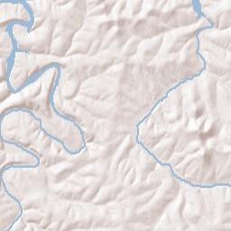 High Arkansas Terrain Map