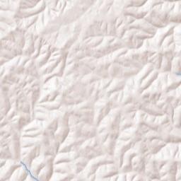 Clarkridge Arkansas Terrain Map