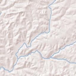 County Line Arkansas Terrain Map