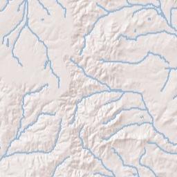 Conyersville Tennessee Terrain Map