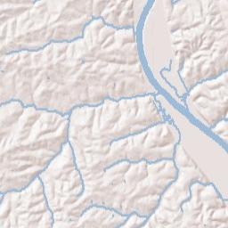 Liverworth Tennessee Terrain Map