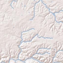 Chestnut Orchard Tennessee Terrain Map