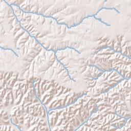 White Hill Tennessee Terrain Map