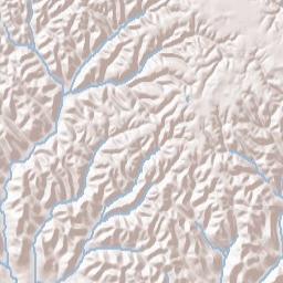 Russell Hill Tennessee Terrain Map
