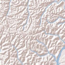 Haydenburg Tennessee Terrain Map