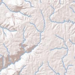 Pine Haven Tennessee Terrain Map