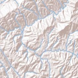 Titus Tennessee Terrain Map