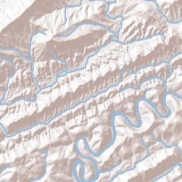 Raven Hill Tennessee Terrain Map
