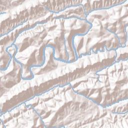 Papaw Tennessee Terrain Map