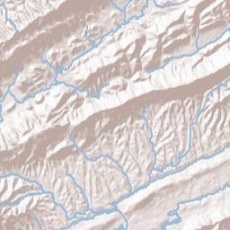 Klondike Tennessee Terrain Map